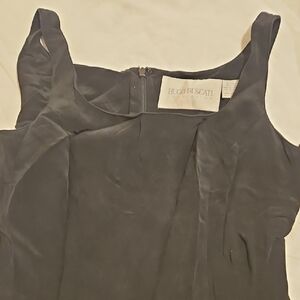 Hugo Buscati Women's Elegant Black 100% Silk Dress